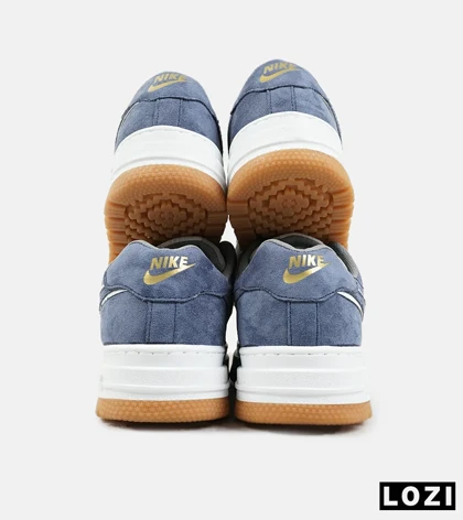 کفش کتانی مردانه و زنانه طوسی آبی NIKE AIR FORCE مدل 2178