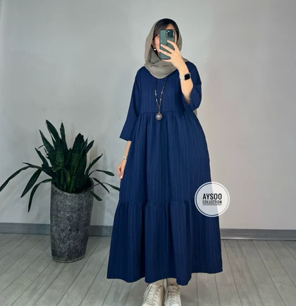 پیراهن مانتویی آهو 1