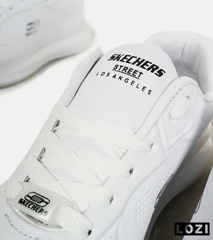 کفش کتانی طبی زنانه و مردانه سفید SKECHERS