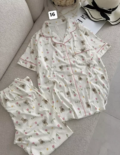 ست بلوز شلوار کریشه 3324