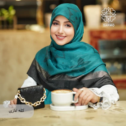 روسری نخ ابریشم رافاگل