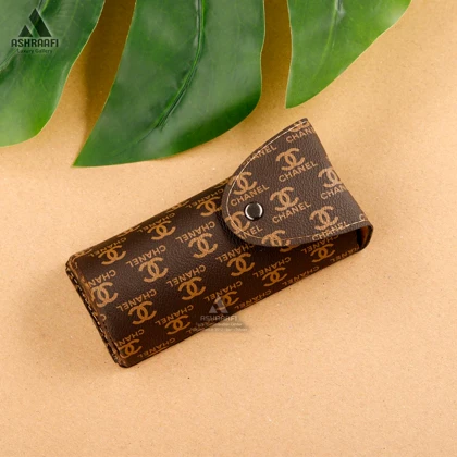 کیف عینک طرح شنل Chanel Glasses Case KB1