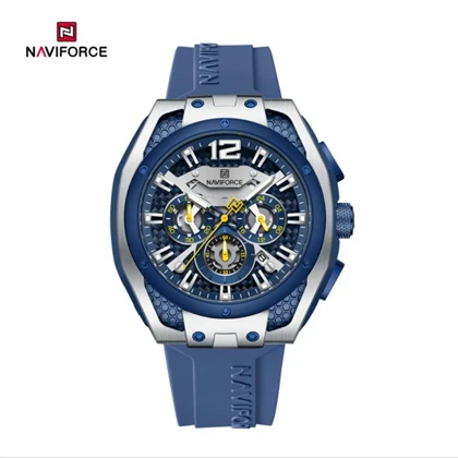 ساعت مچی اورجینال نیوی فورس NF 8063 آبی مدل m-10369