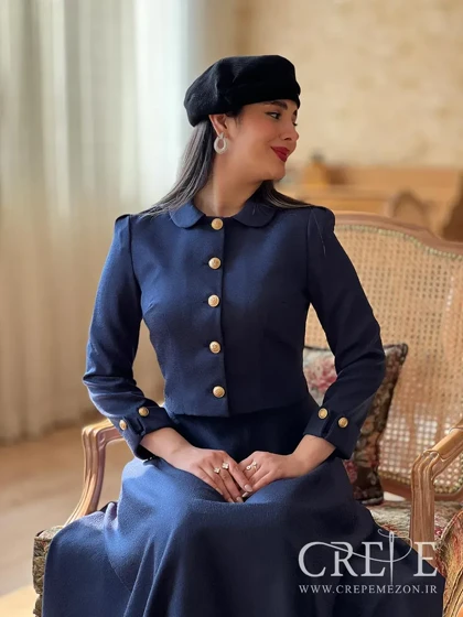 کت دامن کتان لمه شیرین