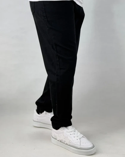 شلوار جین مردانه مام استایل رنگ مشکی ronak morato