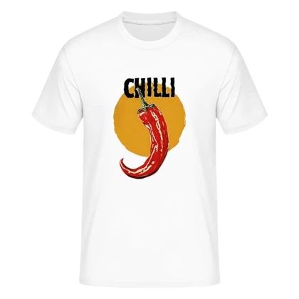 تیشرت طرح فلفل chili کد 2