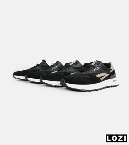 کفش کتانی مشکی کرم REEBOK Unphased Pro مدل 6332