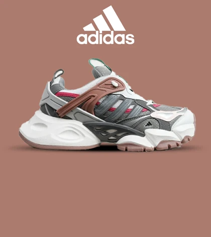 کفش کتانی مردانه و زنانه طوسی سفید گلبهی ADIDAS performance x9000l4 مدل 5859