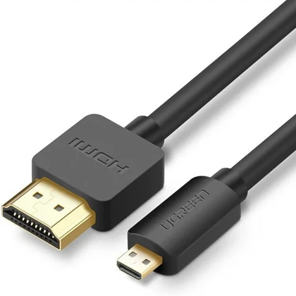 کابل Micro HDMI به HDMI یوگرین UGreen مدل HD127 طول 1 متر