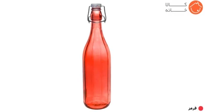 بطری شیشه ای دکوور طرح کنگره کد 7264