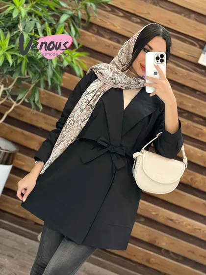 بارانی بالاژیله کمردار