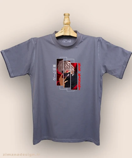 تیشرت مردانه و زنانه طرح توکیو غول شخصیت کانکی کد 914