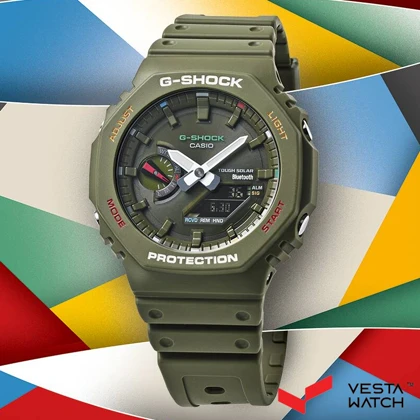 ساعت مچی مردانه کاسیو جی‌شاک CASIO G-SHOCK مدل GA-B2100FC-3A