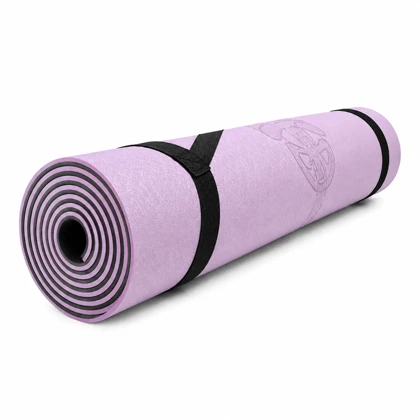 مت یوگا 6 میل TPE خط‌دار در 8 رنگ شناسه 10100714