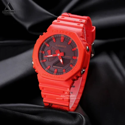 ساعت جیشاک قرمز Casio G-Shock GA-2100-5611R