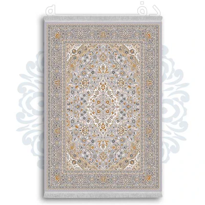 فرشینه از جنس پارچه هازان مخمل ترک طرح سنتی و مدرن برند دفه کد DDSS23