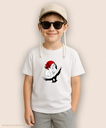 تیشرت بچگانه طرح ناروتو شخصیت ایتاچی اوچیها کد909