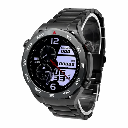 ساعت هوشمند هامر مدل GS Ultimate اورجینال مشکی Hummer-6754-U