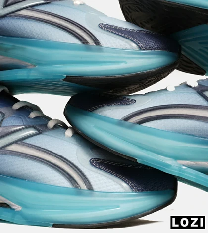 کفش کتانی مردانه و زنانه آبی مشکی NEW BALANCE More Trail v3