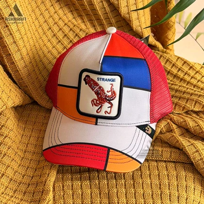 کلاه گورین طرح ماهی مرکب Trucker Cap HA139