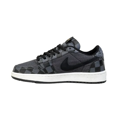 کتانی اسپرت مردانه مدل نایک Nike ویتون رنگ مشکی طوسی کد 51390
