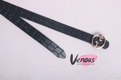کمربند GUCCI مشکی طرحدار