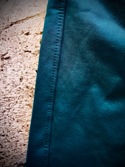 شلوارک بگ استایل دونخ تمام پنبه پارچه سنگین _ سبز کله غازی