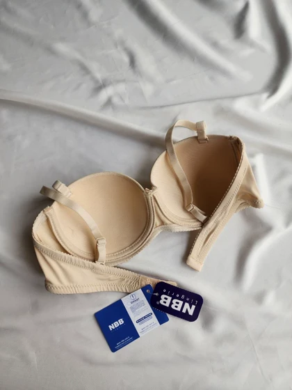 سوتین زنانه ابرنازک فنردار NBB کد : 3510