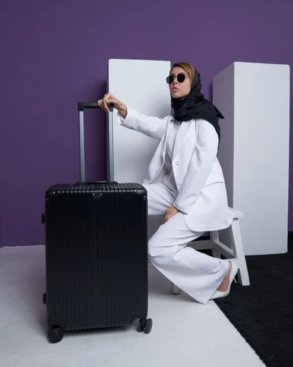 ست چمدان مدل Rose Merry RL-318-3S_S.Grey