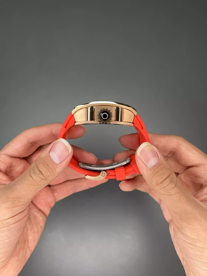 ساعت مچی ریچارد میل صفحه طرح گل قرمز Richard Mille Flower