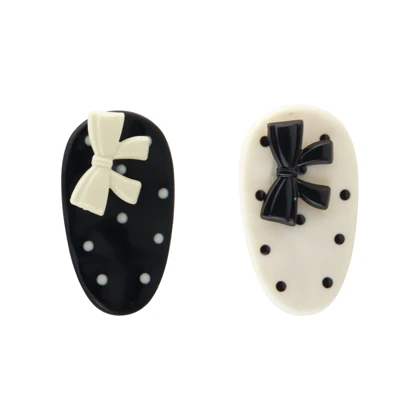 گیره مو دخترانه مدل خال‌خالی