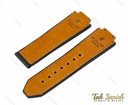 بند ساعت هابلوت زنانه جیر قهوه ای Hublot-Strap-2981-L