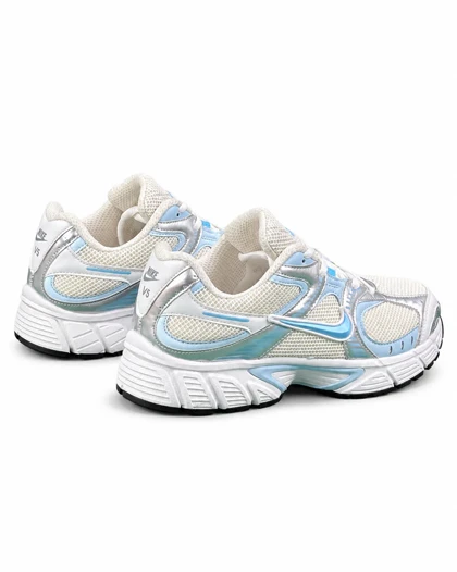 کفش کتانی مردانه رانینگ مدل نایکی V5 سفید آبی Nike V5