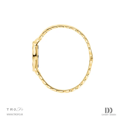 ساعت مچی عقربه ای زنانه دنیش دیزاین (Danish design) مدل IV77Q1251 Akilia Gold Husky Blue DressLink Medium
