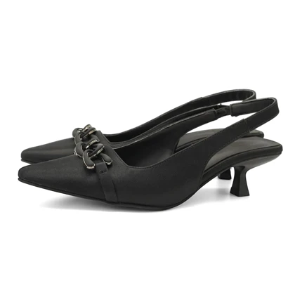 کفش مجلسی زنانه پاشنه‌دار 3 سانت مدل sandal valentino - 0095