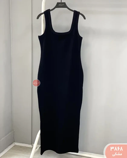 ماکسی یقه خشتی 3868