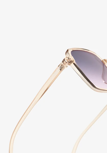 عینک آفتابی دی فرانکلین مدل D.franklin Banger Transparent / Gradient Lavender