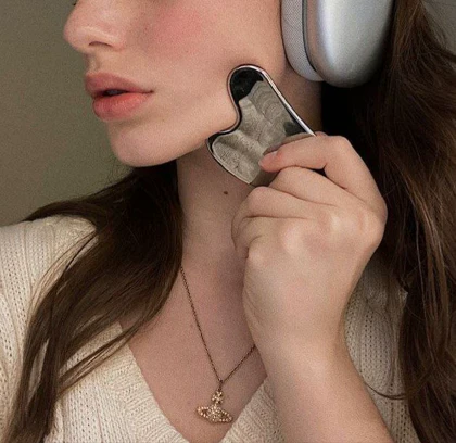 گواشا صورت استیل