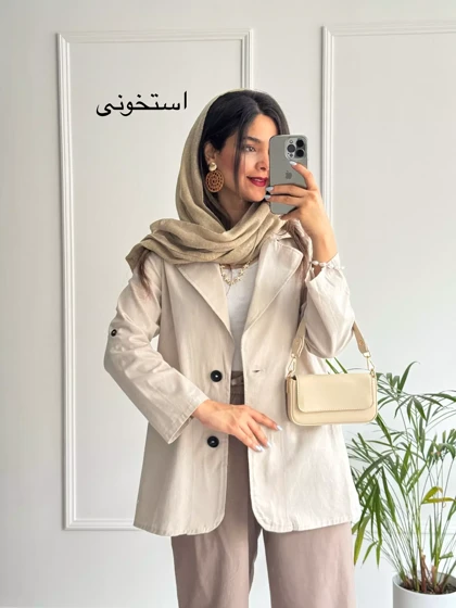 مانتو کتی لینن هدیه