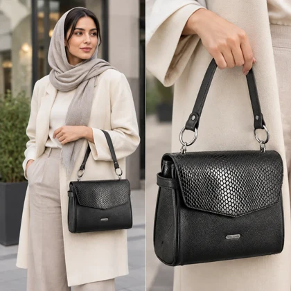 کیف دوشی و دستی زنانه مدل ماژولار ستا کد 214-MC
