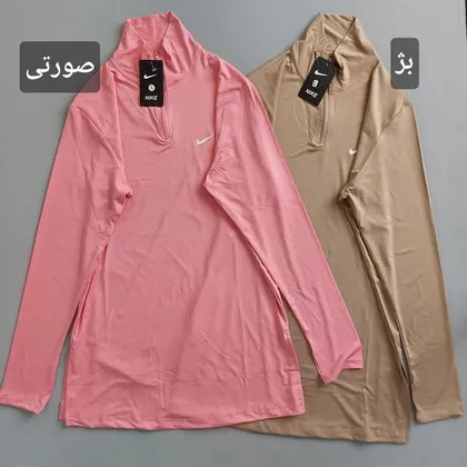 تونیک ورزشی نیم زیپ زنانه سری جدید 36 38