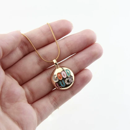 گردنبند دخترانه فانتزی خوش شانسی