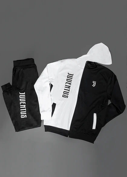 ست سویشرت شلوار یوونتوس مردانه مدل TOPAN ویژه