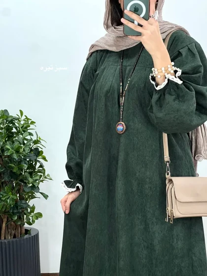 پیراهن مانتویی پاییزه رایلی