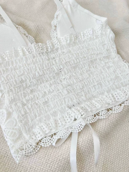 نیم‌تنه گیپور پشت کش کد 5040