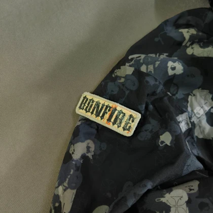 SIZE XL-L کاپشن اسکی گورتکس چریکی استوک اورجینال برند BONFIRE امریکا