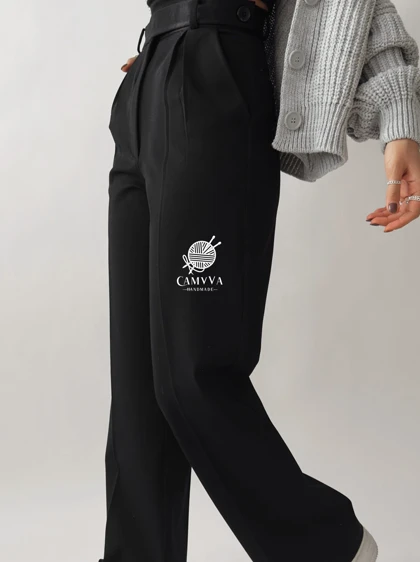 شلوار مشکی گاباردین