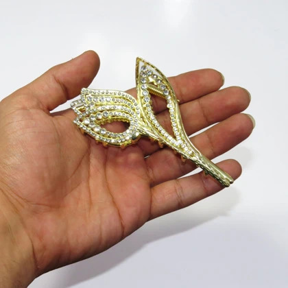 کلیپس مو زنانه مدل گل لاله کد G_Lnd_1279