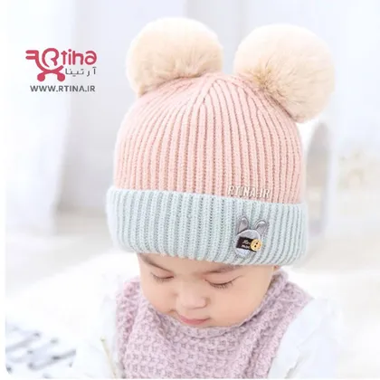 کلاه فانتزی زمستانی بچه گانه مدل handmade