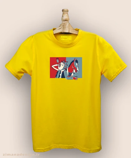 تیشرت مردانه و زنانه طرح ریک اند مورتی کد 887